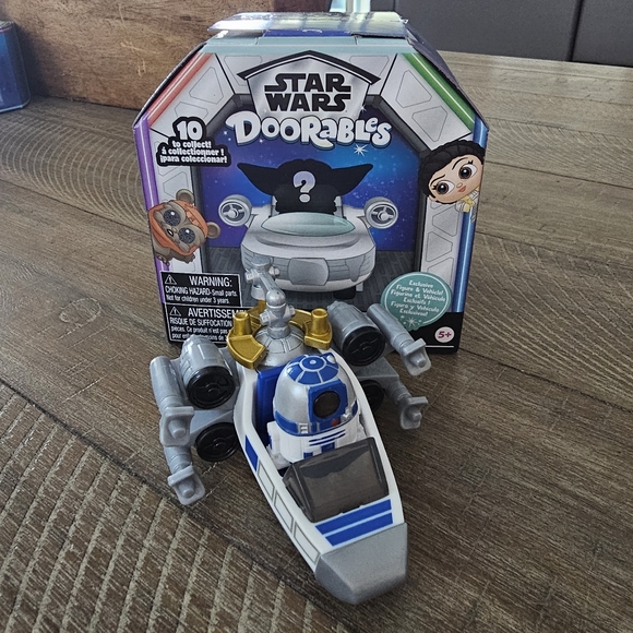 Disney Doorables Star Wars Galactic CruisersR2D2- Rare - Picture 2 of 2
